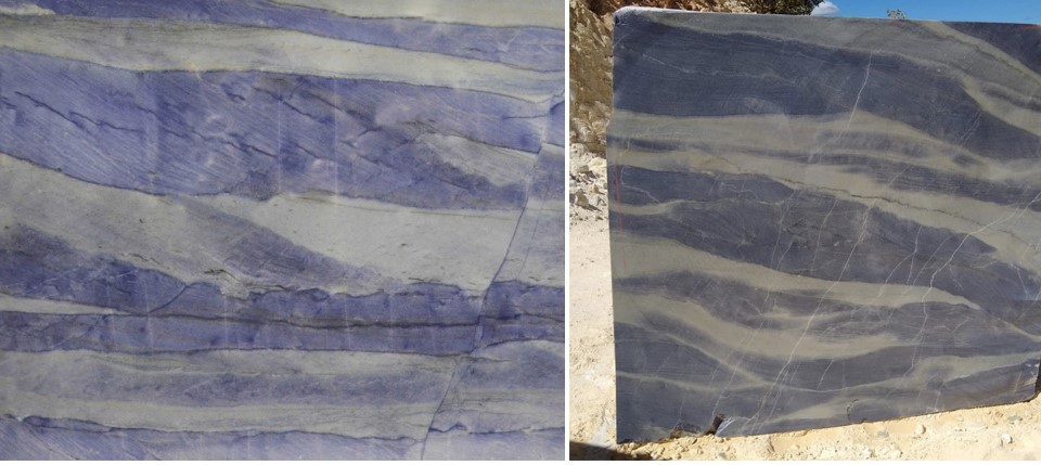 Azul Boquira Quartzite Stone