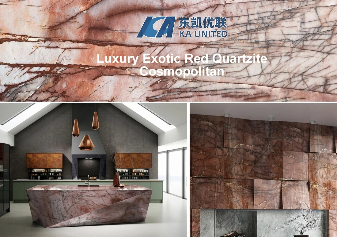 Premium Interior Countertops and Wall with Cosmopolitan Quartzite Premium Interior Countertops and Wall with Cosmopolitan Quartzite