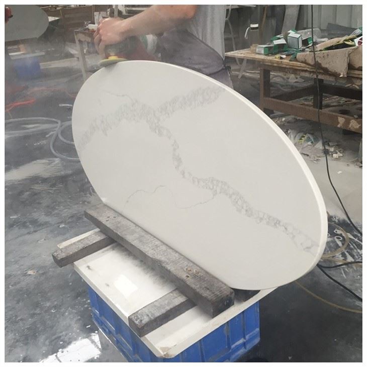 Calacatta White Quartz Cafe Tables