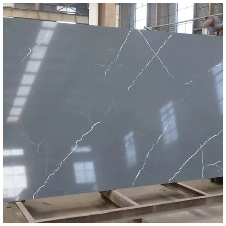 Pietra Grey Quartz Slabs
