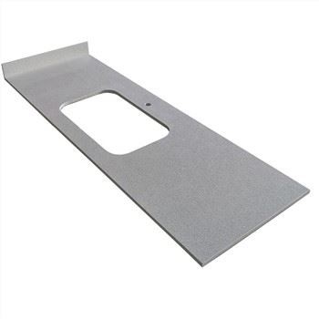 Countertops tal-kwarz abjad tal-kristall