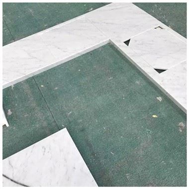 Countertop irħam abjad Carrara