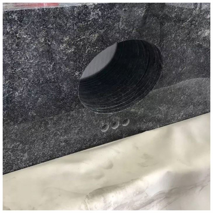 Steel Grey Granite Bathroom Countertops