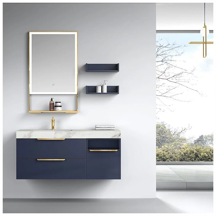 Kabinetti tal-Vanity tal-kamra tal-banju Waħdieni Mmuntati fuq il-ħajt