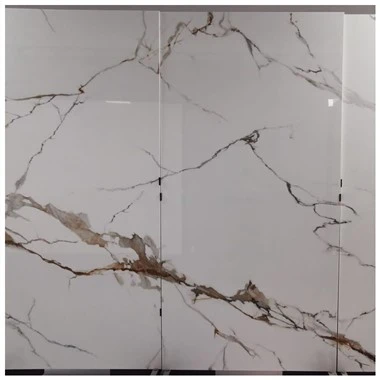 Calacatta Gold Sinterizzat Porċellana Slab