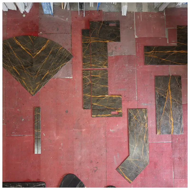 Nero Port Laurent Marble Kitchen Countertops