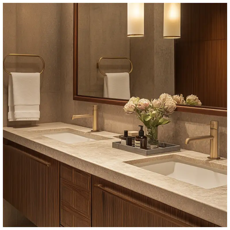 Vanity Drawer U Plumbing Clearance Matrix Għall-Kmamar tal-banju tal-Lukanda