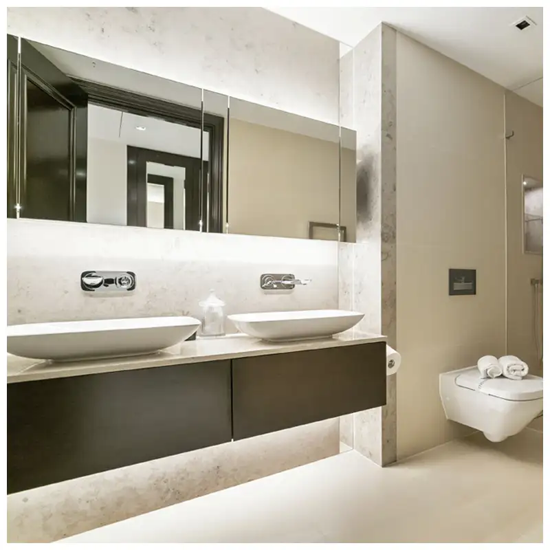 Tixjiħ fil-Kamra tal-banju Vanity Disinn Għal -Proġetti Residenzjali fit-Tul