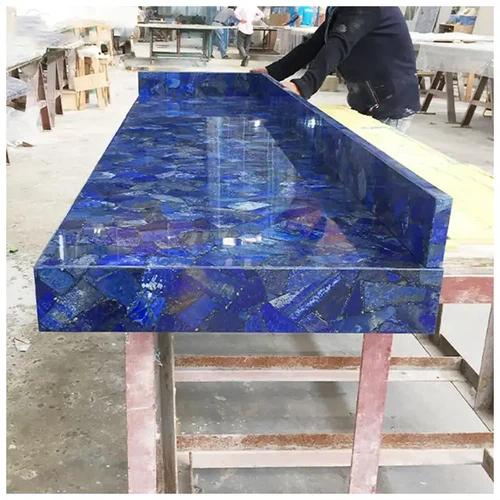 Lapis Lazuli Blue Gemstone Bathroom Vanity Tops Lapis Lazuli Blue Gemstone Bathroom Vanity Tops