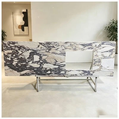 Calacatta Vjola Irħam Vanity Tops