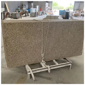 Countertops tal-kċina tal-granit isfar